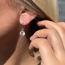 Dreamcatcher earhook mini - Sølv
