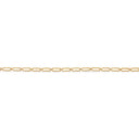 Armbånd links 18,5 cm. 8kt.