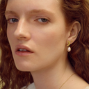Gabrielle øreringe - Forgyldt