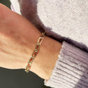 Armbånd 18,5 cm. 8kt