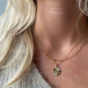 Collier links sølv fg.