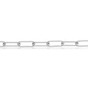 Halskæde long links sølv rh. 45cm