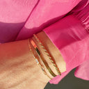 Armbånd cordel sølv fg. 17+2cm