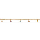 SoHo armbånd rainbow cubic zir. sølv fg. 17+2cm