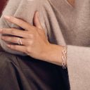 Armbånd sølv 18 + 2 cm