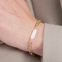 Armbånd links/barok fkp. sølv fg. 17,5+2 cm