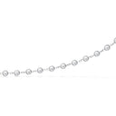 *Armbånd kugler sølv rh. 18+2cm