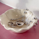 *Armbånd kugler sølv rh. 18+2cm