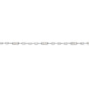 SoHo armbånd sølv cubic zir. rh. 17+2 cm