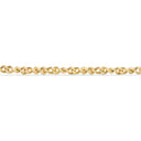 Armbånd sølv fg 17,5+2,5 cm