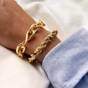 Armbånd sølv fg 17,5+2,5 cm