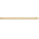Armbånd bismarck sølv fg. 17,5+2,5 cm