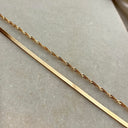 Halskæde magic/singapore sølv fg. 42+3 cm