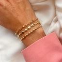 Armbånd sølv fg. 18,5 cm