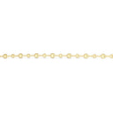 Armbånd poletter sølv fg. 17+2 cm