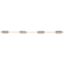 SoHo armbånd lavendel cubic zir. sølv fg. 17+2 cm