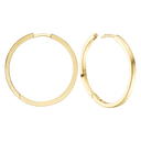 Aagaard - forg. sølv creol 32mm, tråd 1,9 mm m/kla