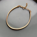 Armbånd square snakechain sølv fg. 17+3 cm