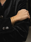 Saffi Bracelet Goldplated Silver