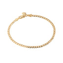 Saffi Bracelet Goldplated Silver