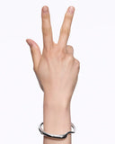 Splash Bangle Silver