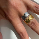 Golden Splash Lava Ring-48