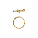 Flow Ring with Two Stones