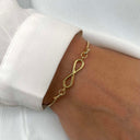 Eternity top til armring - Sølv