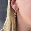 HORIZON earhook red mix - Sølv