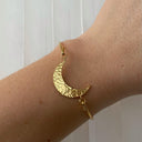 MOON top til armring - Sølv