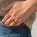 You and Me ring - Forgyldt