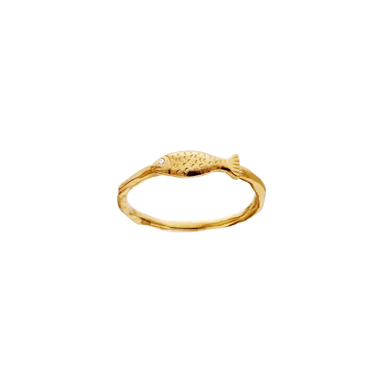 Abbey Ring Forgyldt – Guldbech smykker