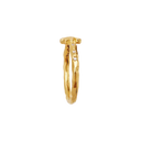 Clover ring Forgyldt