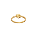 Clover ring Forgyldt