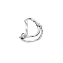 D Alphabet Ring - Sølv