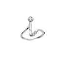 I Alphabet Ring - Sølv