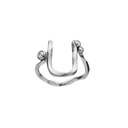 U Alphabet Ring - Sølv