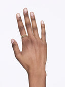 Mom Ring Goldplated Silver