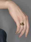Sis Ring Goldplated Silver