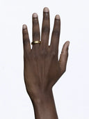 Omotesando Chunky Ring Goldplated Silver