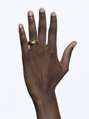 Tryvann Ring Goldplated Silver