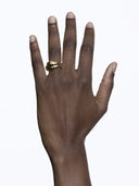 Tryvann Trail Ring Goldplated Silver