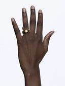 Sagene Ring Goldplated Silver