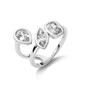 You & Me Baby Ring Silver