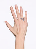 You & Me Baby Ring Silver