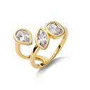 You & Me Baby Ring Gold