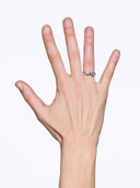 You & Me Signet Ring Silver