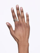 You & Me Signet Ring Gold