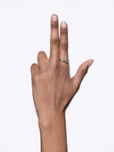 You & Me Signet Ring Gold