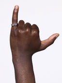 Us Three Signet Ring Silver